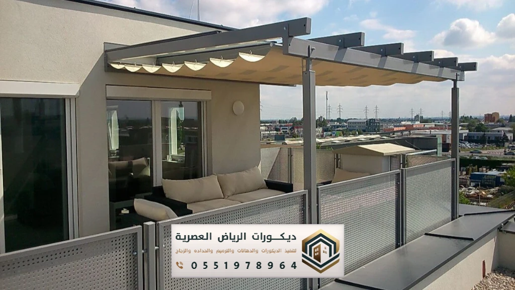 تركيب مظلات وسواتر في الرياض بحي الياسمين