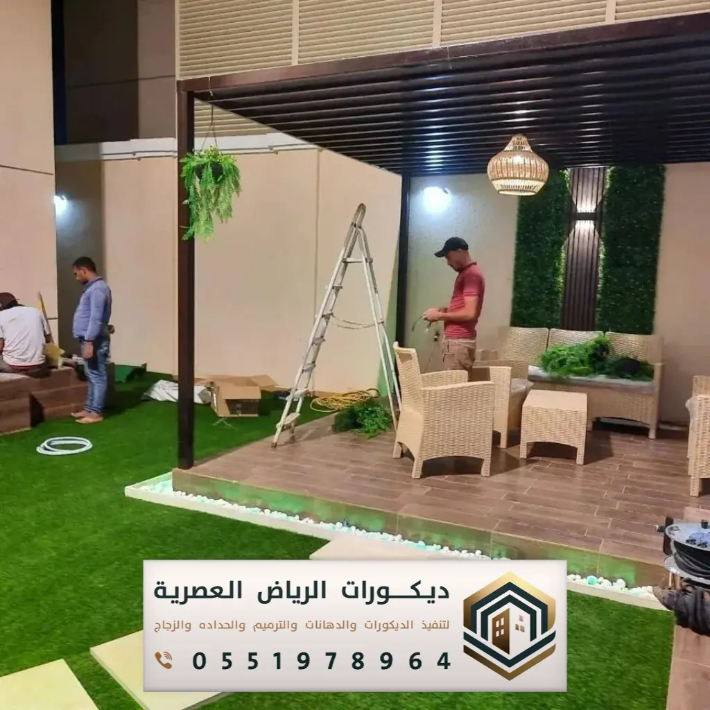 فني تنسيق الحدائق حي الرمال بالرياض