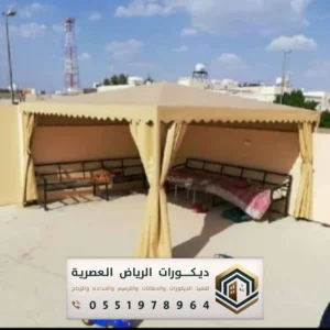 مظلات حدائق بالرياض حي الملك فيصل